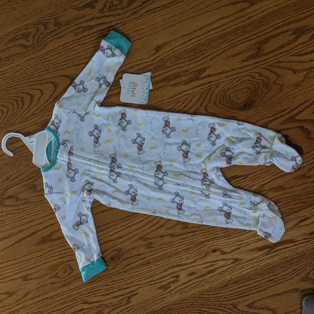 NWT Disney Baby Mickey Sleep & Play